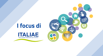 Immagine con logo ITALIAE e della linea specifica Atelier di sperimentazione