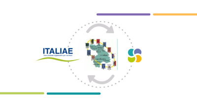 Immagine grafica con i loghi di ITALIAE e dell'Unione Empolese Valdelsa