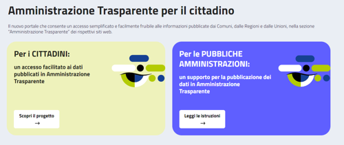 webapp del servizio